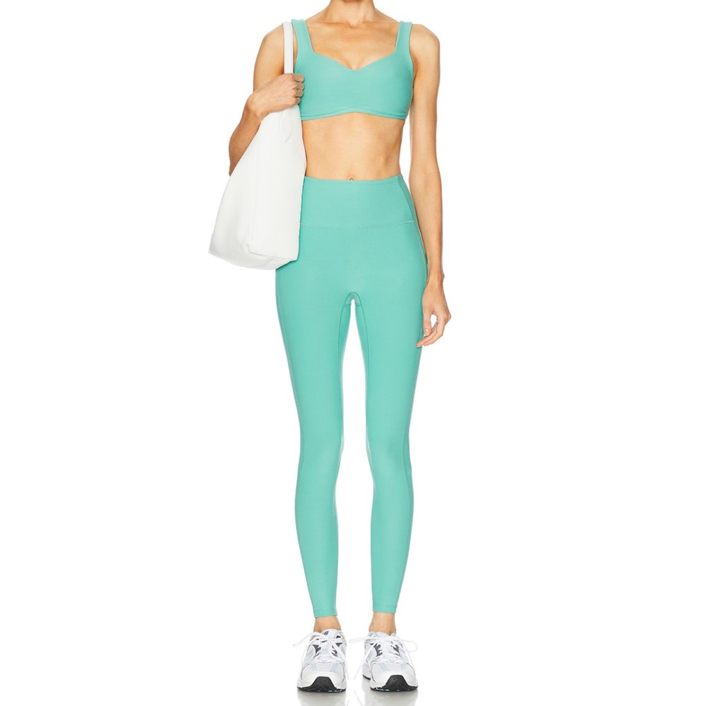 NWT Year of Ours Stretch Play Leggings Pool Blue Size Small